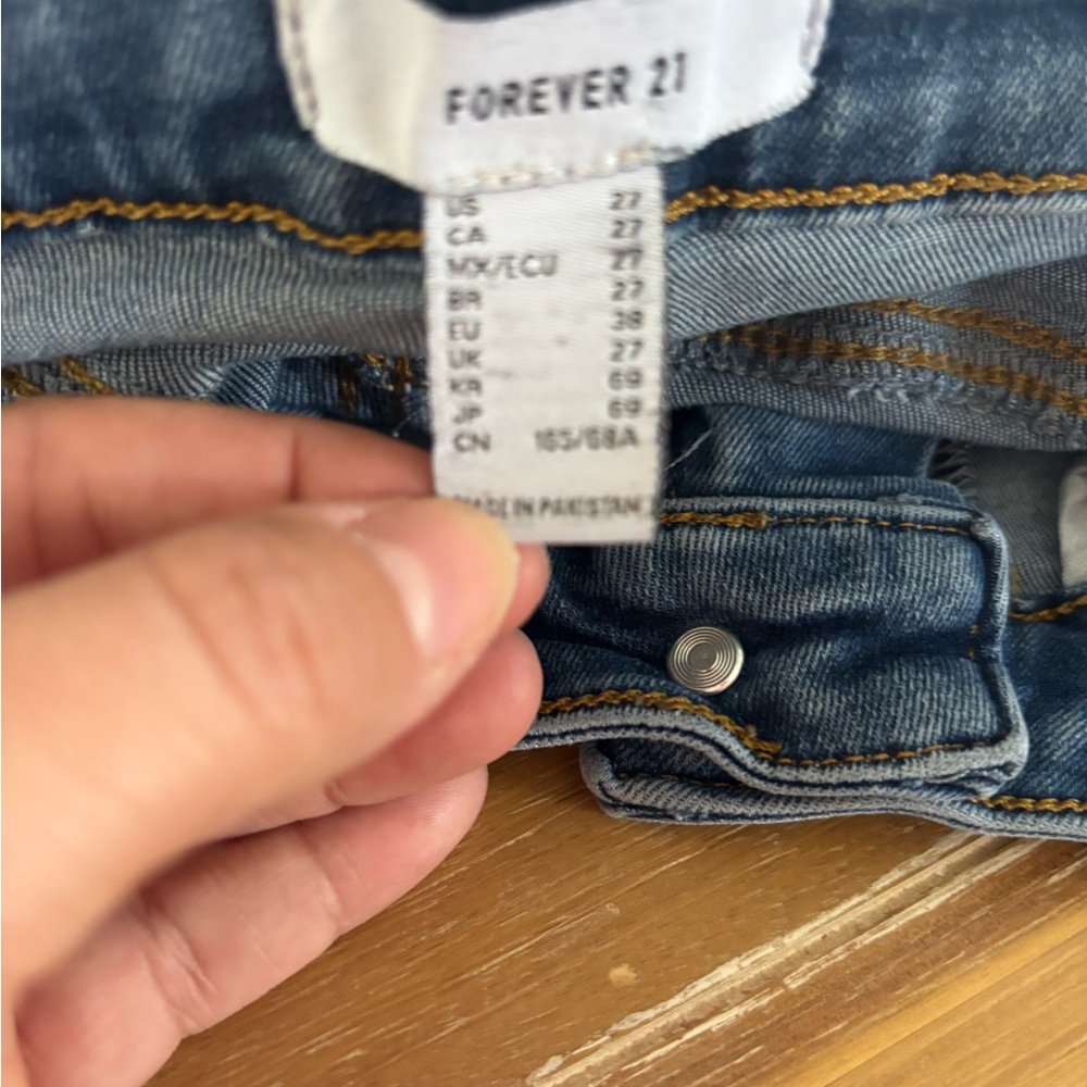 Forever 21 Classic Blue Denim Pants
